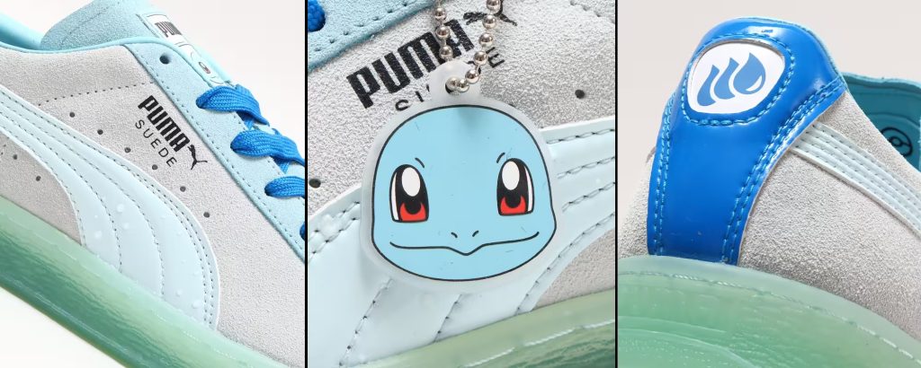 SUEDE CLASSICS SQUIRTLE ゼニガメ